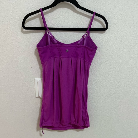 Lululemon Debut Tank Heathered Ultra Violet / Ultra Violet Size 4 - Picture 6 of 10